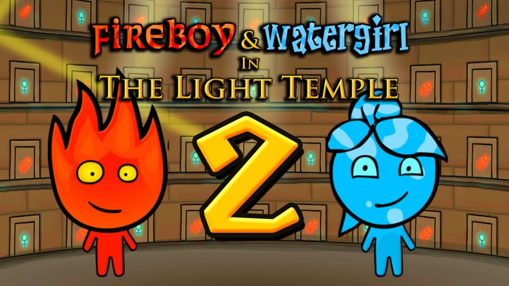 Fireboy and Watergirl 2: The Light Temple game at Friv2.Racing