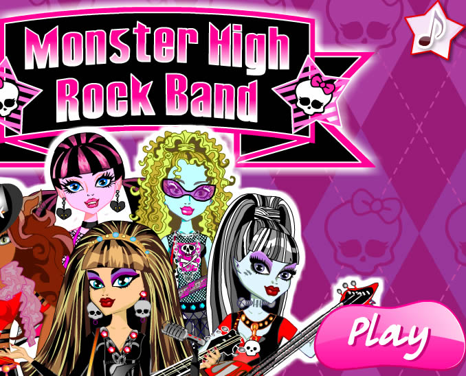 Monster High Rock Band - Jogos Friv Games at 